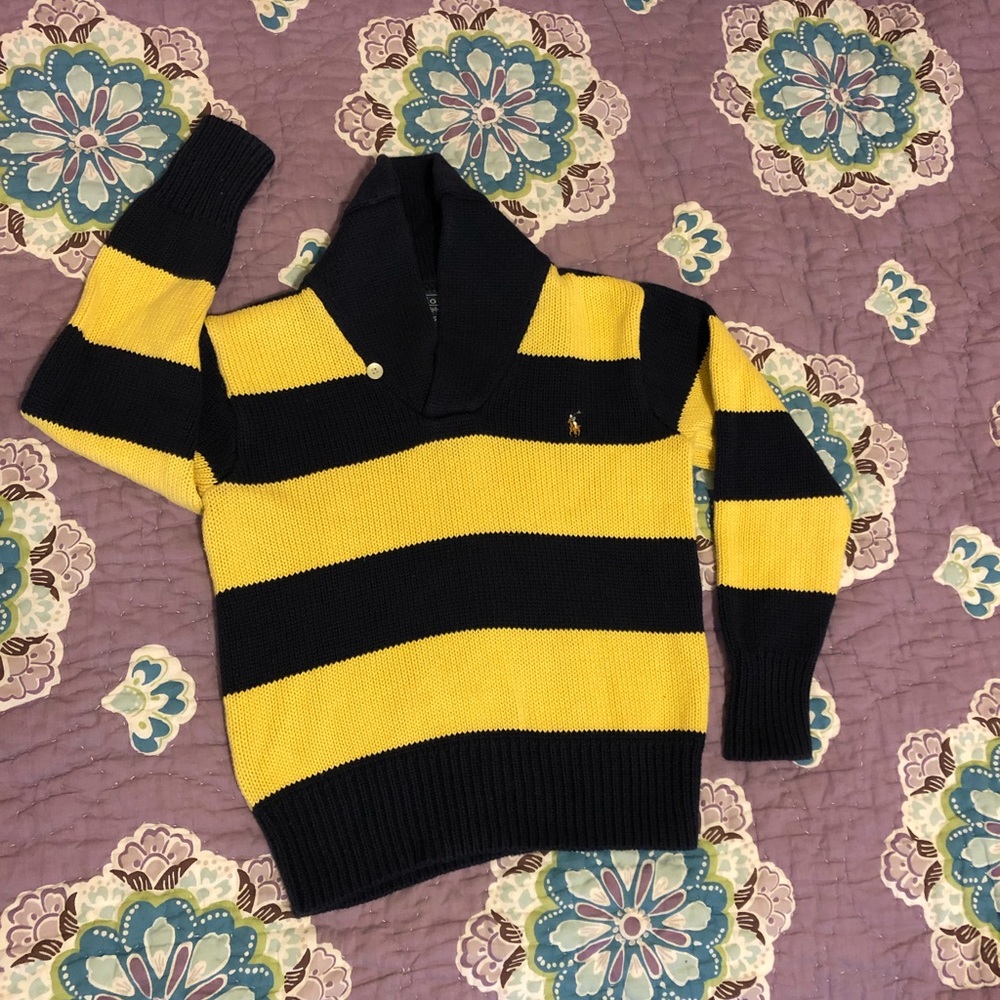 Polo by Ralph Lauren Rugby Sweater, Size 5